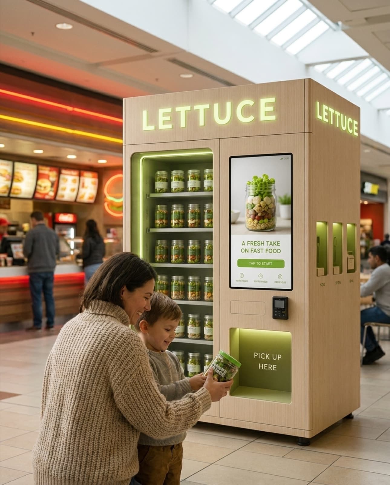 Lettuce-stasjon — Togstasjonen