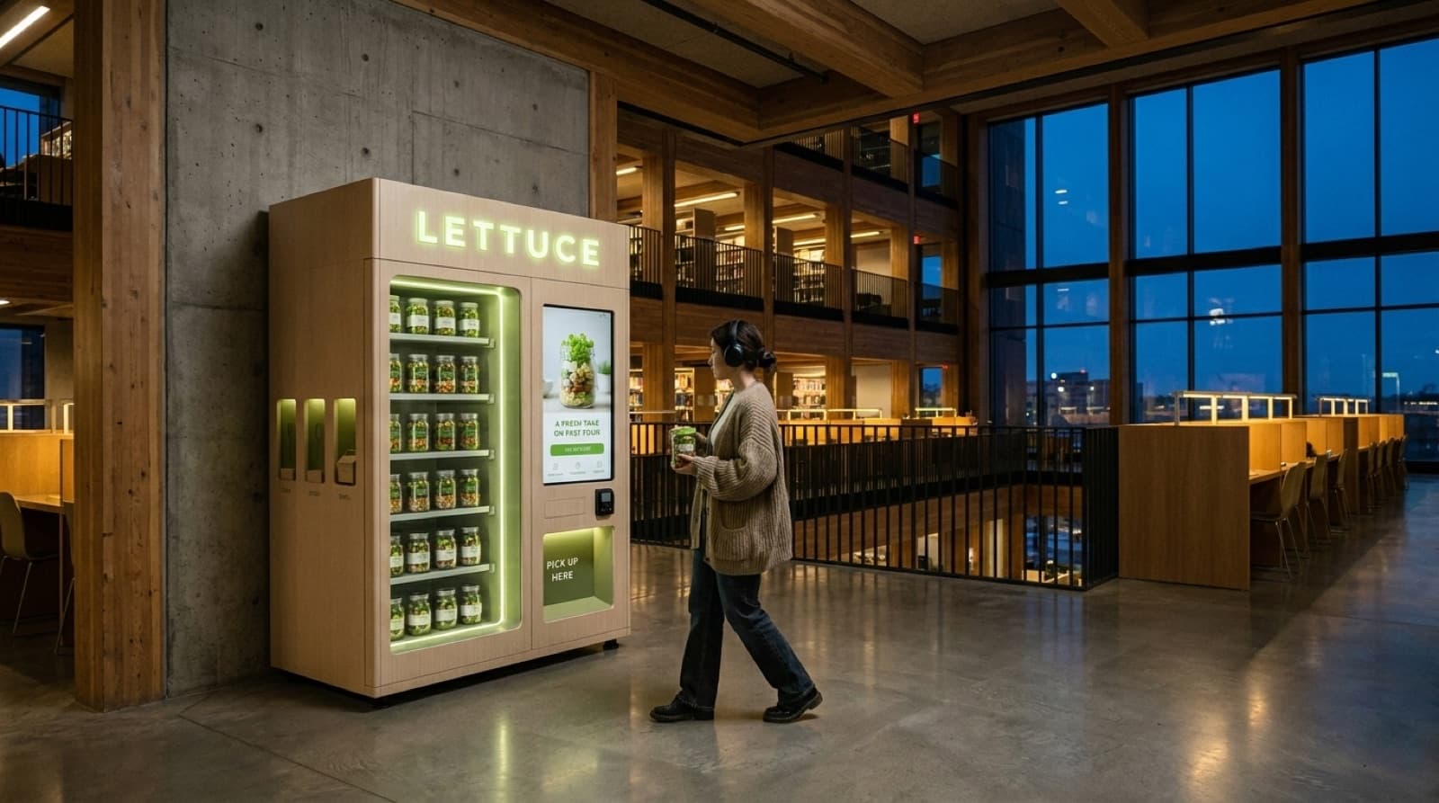 Lettuce-stasjon — Campus & co-working